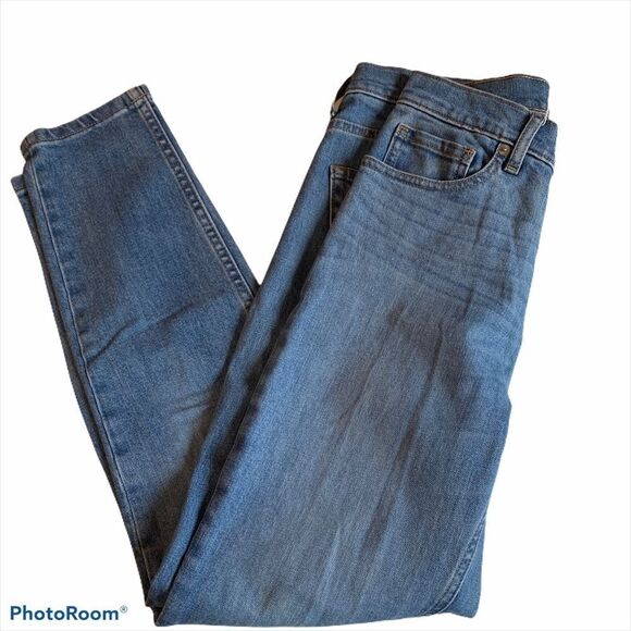 Everlane High Rise Ankle Denim Jeans 	w.‎ Flaw - Picture 1 of 14
